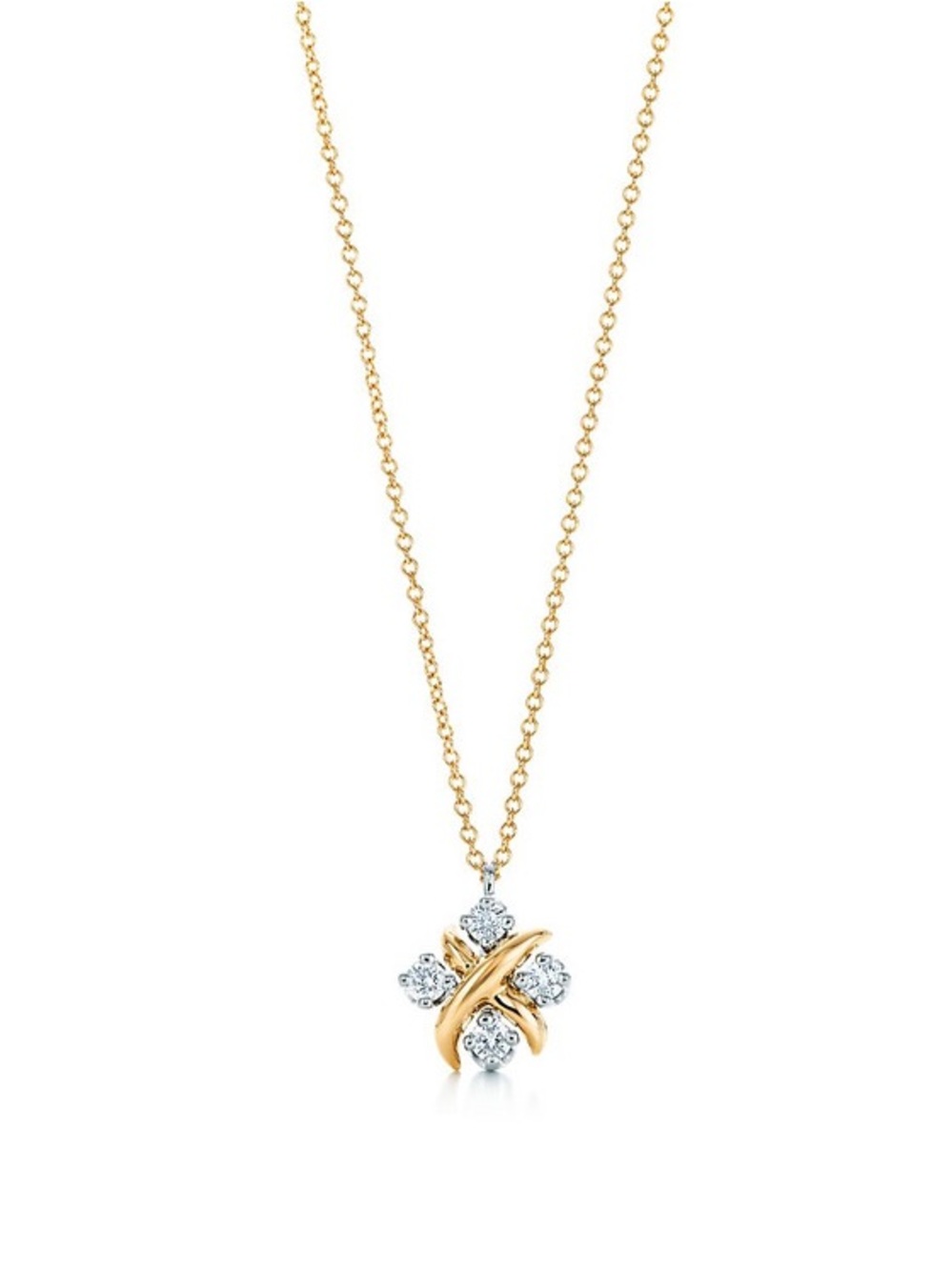 Tiffany and Co Sixteen Stone Necklace